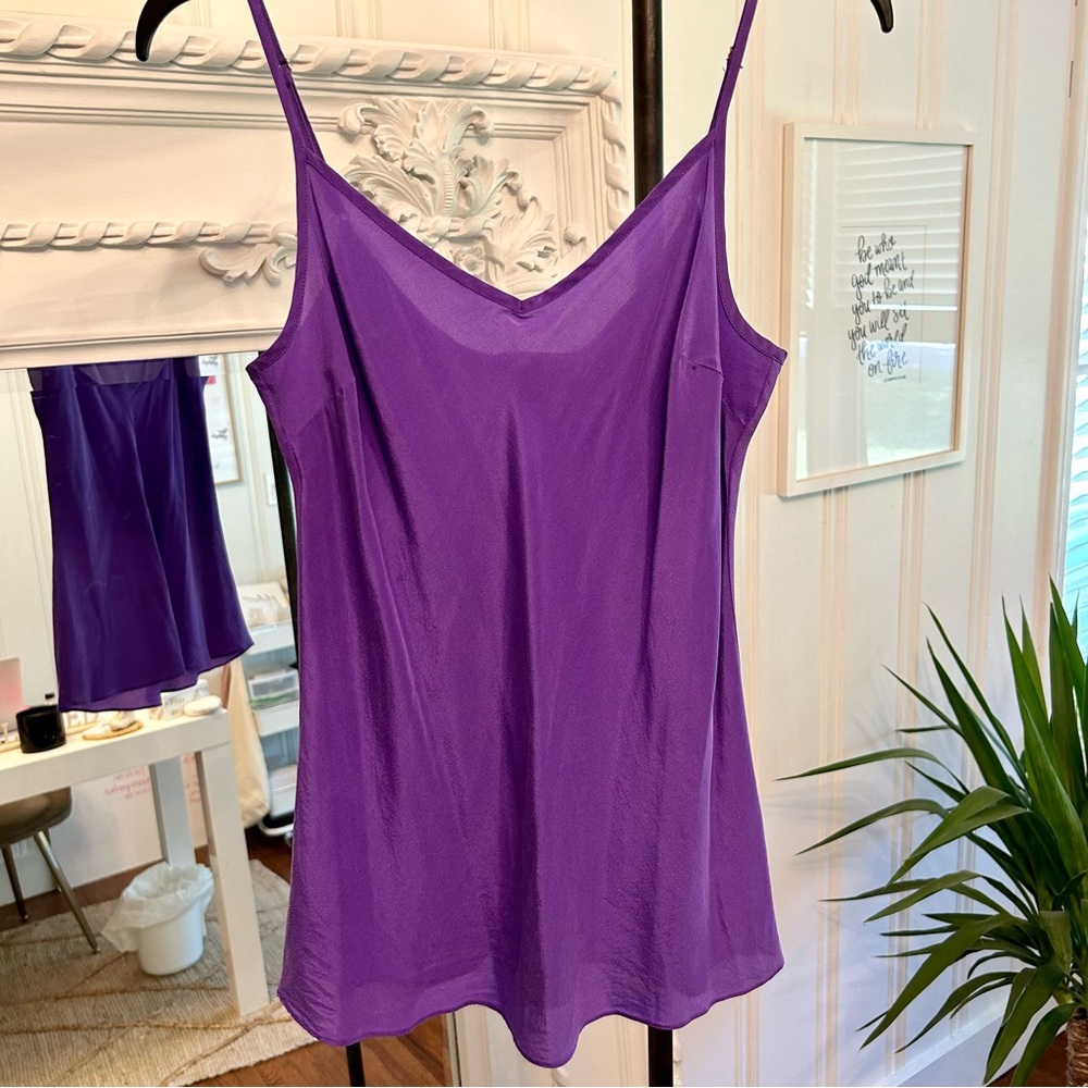 J Crew Purple Camisole Tank